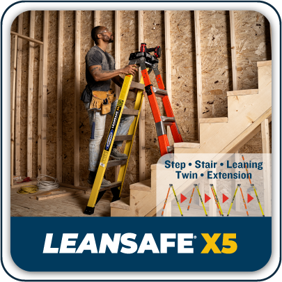 2021 Werner LEANSAFE X5 Ladder