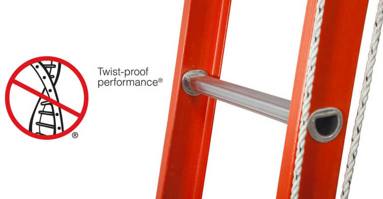 Werner Innovation - ALFLO Twist Proof ladder rung joints
