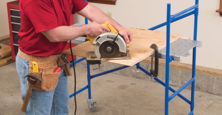 Werner Mobile Work Platform convenient workbench