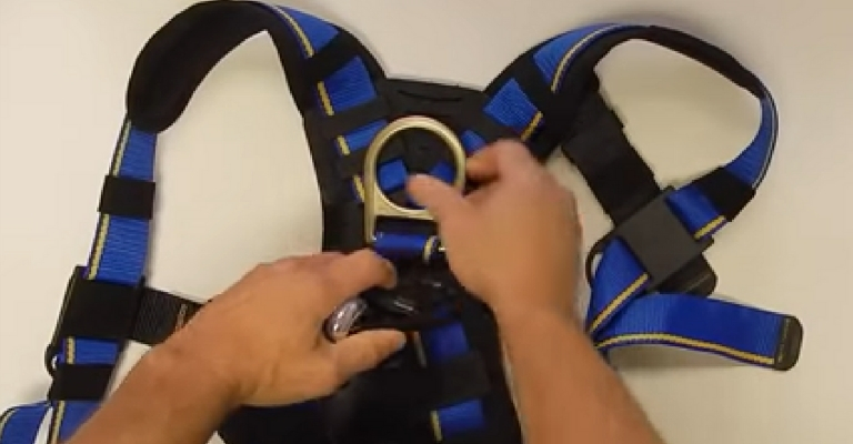 Setting up a Werner Fall Protection Harness Video