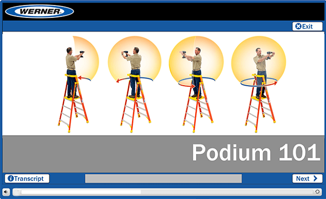 Werner Online Training: Podium Ladder 101