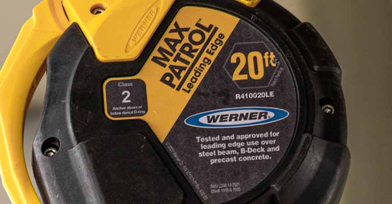Werner SRLs and ANSI z359.14-2021 | Werner