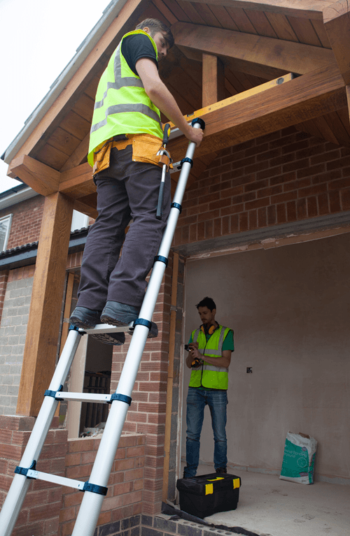 Werner Telescopic Extension Ladders