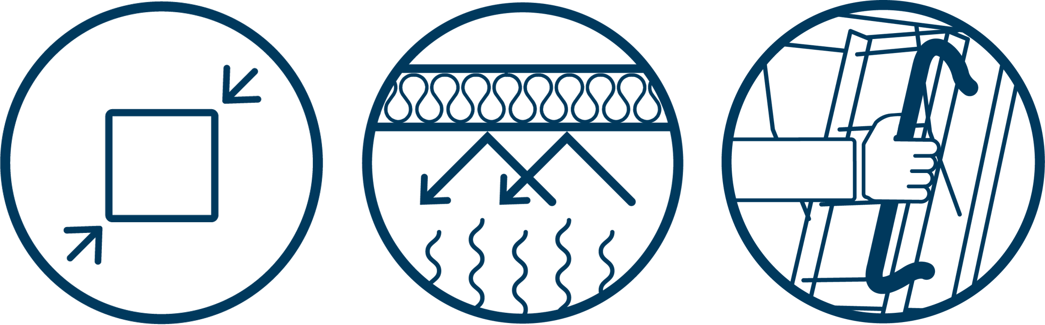 Space-saving, Insulated, Handrail Space-saving, Insulated, Handrail