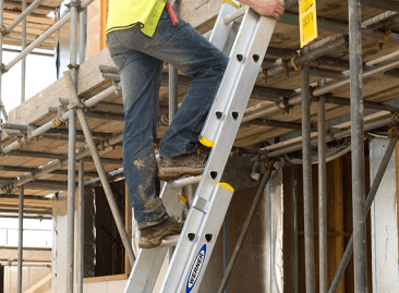 Werner Extension Ladder Box Section Stiles
