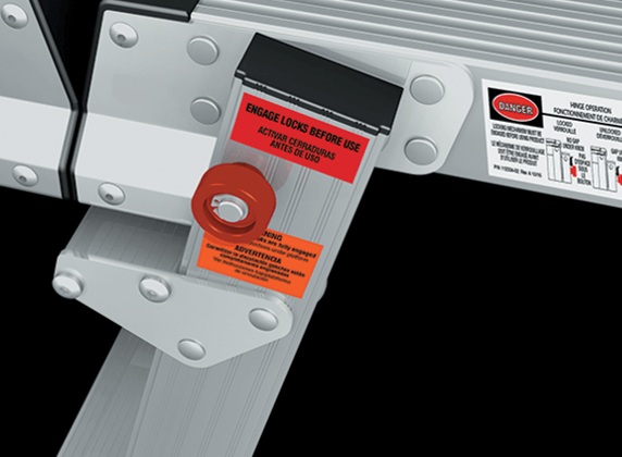 Werner Linking Work Platform - dual self-locking legs