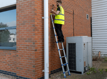 Werner Telescopic Soft Close Extension Ladders - Maximum Safety