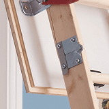 Werner Hideaway Timber Loft Ladder insulated trapdoor