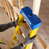 Werner LEANSAFE X3 Multi-purpose 3 in 1 Ladder - stud leaning