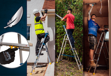 Werner Adjustable Ladders - AdjustaStepPRO Aluminium Ladder