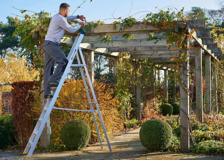 Werner Aluminium Platform Step Ladder