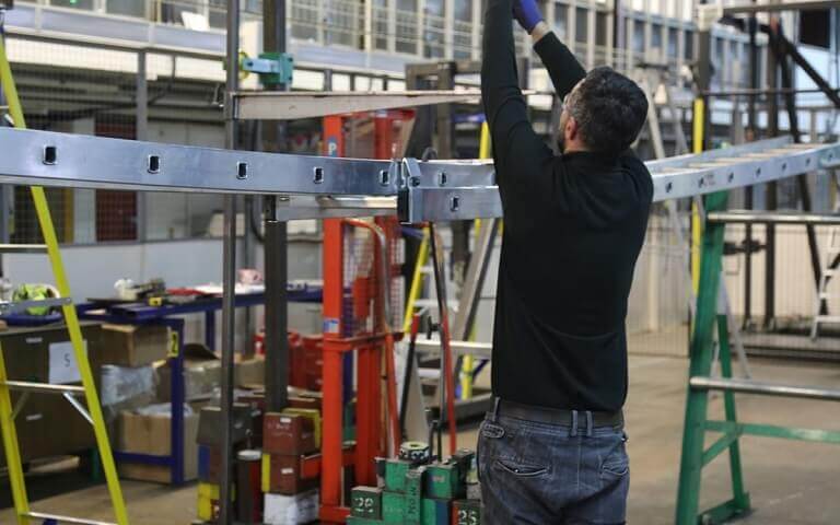 Werner Ladder EN131 Bend Test Werner Ladder EN131 Bend Test