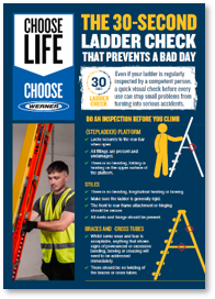 Werner Ladder Safety Guide - 30 Second Ladder Check
