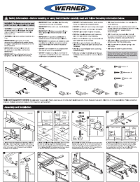 Werner Spacemaker Loft Ladder Installation Instructions