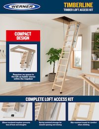 Werner UK Sellsheet - Timberline Timber Complete Loft Access Kit