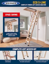 Werner UK Sellsheet - Eco S-Line Timber Complete Loft Access Kit