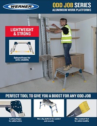 Werner UK Sellsheet - Odd Job & Odd Job 600 Work Platform