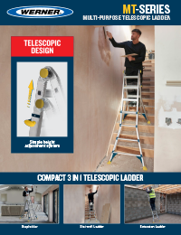 Werner MT Series Multi-Purpose Telescopic Ladder Sellsheet